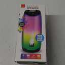 iLive Portable Bluetooth Color Changing Party Speaker, LED Light Effects, ISB212BLK