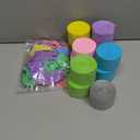 KatchOn, Pastel Easter Decorations Set-Huge,Pack of 50 | Easter Balloons Garland, Conversation Hearts Decorations, Heart Balloons | Valentines Day Decorations | Pastel Paper Streamers for Easter Décor