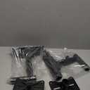 Pyle 90-30 Angle, Tilt, Rotation Adjustment & Solid-Steel Pin Serves as Safety-Stop Mount Speaker Bracket Stands-Dual Adjustable w/ 12.5'' Distance from Wall (PSTNDW15)