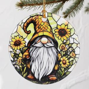 3 x Charming Gnome Christmas Ornaments: Christmas Tree Ornaments & Holiday Decor  Perfect Holiday Presents & Gift Ideas for Friends, Coworker, Family, Gnome Lover, and Gardener