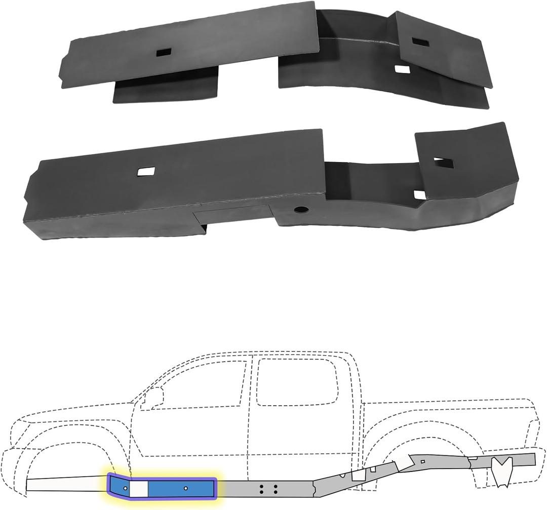 Mountainpeak Front Frame Repair Kit Section Set Fit for 2005-2015 Toyota Tacoma 2nd Double Cab and Access Cab