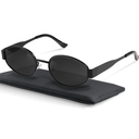 vho 2025 Trendy Oval Sunglasses - Stylish Polarized Shades for Everyday - Retro Metal Frames