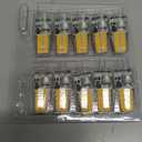 BUBO 10 Pack G4 LED Bulb 2W Equivalent 30W 3000K Warm White 250 Lumens 360Beam Angle, T3 Halogen Bulb Replacement Landscape Bulbs, AC/DC 12V Led Lights G4 Bi-Pin Base for Outdoor Landscape Lighting