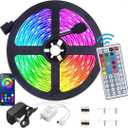 Led Strip Lights 32.8ft 10m Supply Flexible Color Changing 5050 RGB 300 LEDs Light Strips Kit for Home, Bedroom, Kitchen,DIY Decoration