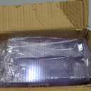 Ilyapa 2oz Plastic Dessert Cups - 100 Pack Mini Dessert Cups with Spoons - Small Clear Reusable for Cheesecake Shooters, Chocolate Mousse, Parfait - Party and Catering Supplies - Square