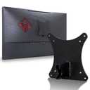 VESA Mount Adapter Compatible with HP 25" Gaming Monitor（Compatible with OMEN 25,Z7Y57AA,Z7Y57A9）– 75x75 to 100x100 Wall Mount Bracket