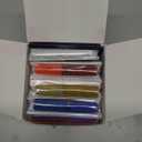 Saypacck 36 Pcs Glitter Glue Pens Bulk 12 Colors Glitter Glue for Crafts School Gift Supplies for DIY Arts, Projects Scrapbooking, Cards Decorating Supplies (6 ml)