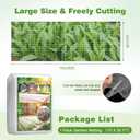 Garden Netting Pest Barrier, 10 X 50FT Insect Netting for Garden Raised Beds, Garden Mesh Netting Bug Netting Row Cover for Vegetables, Fruit Trees, Blueberry Bushes