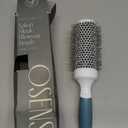 Osensia Professional Round Brush for Blow Drying - Small Ceramic Ionic Thermal Barrel Brush for Sleek, Precise Heat Styling and Salon Blowout - Lightweight Round Hair Brush (Barrel 1.3 inch, Bristle 2 Inch)