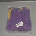 Yccutest Little Toddler Girl Mardi Gras Outfit Kids Short Sleeve T-shirt Adjustable Overall Dress Carnival Clothes For Girls (Purple, 2-3T)