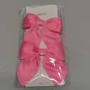 2-Pack Bow Shoe Clips, Satin Elegant Detachable Shoe Buckle Cute Bowknot Shoes Clip Removable for Women/DIY Decor/Wedding