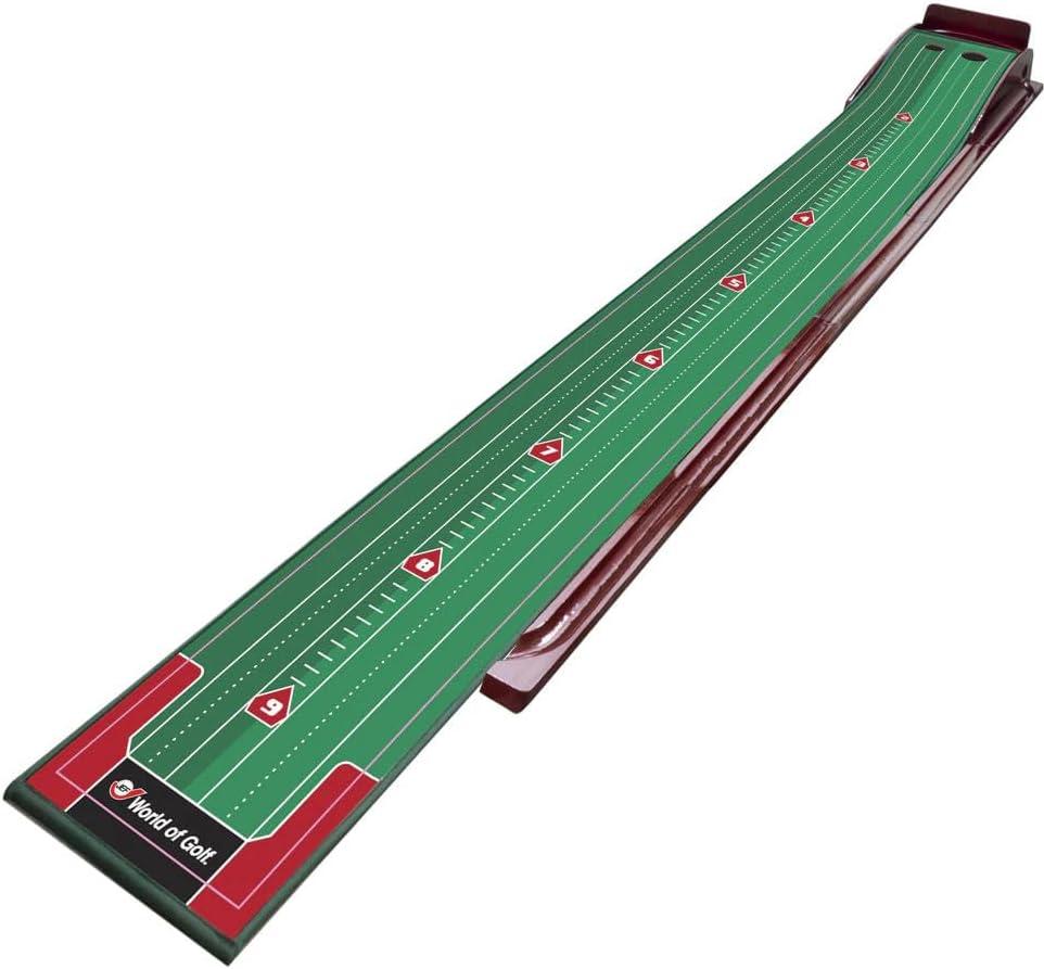 JEF WORLD OF GOLF Wooden 2-Hole Putting Trainer