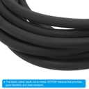 PATIKIL 3/8 Inch x 16.4 Feet Backer Rod, Foam Rope Caulk Crack Joint Filler Roll Seal Weather Strip for Home Construction, Black