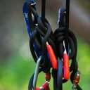 Braided Polyester Arborist Rope (3/8 inch X 100 feet) High Strength Bull Rope for Tree Work Truck Securing Camping Swing, Black
