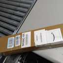 No Drill Cellular Shades Light Filtering Honeycomb Blinds 35" Wx64 H White