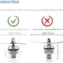 Wet Blade Assembly 104675 STM102R 1152 with Wrench Drive Socket Replacement for Vitamix Blender 500 4500 5000 5200 5500 6300 VM0102 VM0103 VM0104, Fits 64oz 48oz 32oz Standard Container