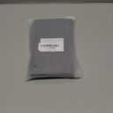 GroundLuxe Organic Grounding Pillowcase in Gray - Queen Size