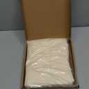 Fomcet 6.6FT Wedding Arch Cover Beige Spandex Fitted Fabric Arch Backdrop Cover Round Top Chiara Backdrop Covers for Birthday Party Baby Shower Wedding Ceremony Decoration