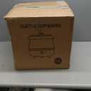 PYY 10.5QT Soup Warmer - Commercial Soup Kettle with Hinged Lid,Countertop Detachable Stainless Steel Insert Soup Pot for Parties Restaurant and Big Family, Black