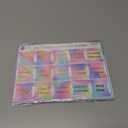 2 x Bible Tabs with Unique Stickers, Gold Foil Laminated Bible Tabs, Bible Tabs for Women, Christian Gifts, Large Print Bible Tabs, Bible Book Index Tabs Labels, Bible Study Supplies (Rainbow)