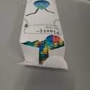 Plasticless 100 PCS Disposable Drinking Straws, Eco Friendly Straws Drinking Plastic Free Colorful Flexible Bendable Corn-based Organic Compostable Biodegradable Straws for Party Travel 8.2" Long