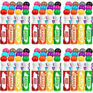 Vakuny Dot Markers for Kids, 72pcs Bingo Daubers Washable Art Markers 6 Boxes 12 Colors (40ml 1.35oz), Preschool Art Supplies Paint Craft Kit, Toddler Painting Supplies Drawing Coloring Set