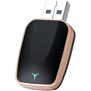 Mini Wireless Carplay Adapter for iPhone - Carplay Wireless Adapter Car Play Dongle, Yellow