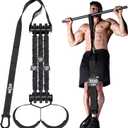 Innstar Pull Up Assistance Bands, Heavy Duty Resistance Band for Pull Up Assist, Adjustable Resistance 165-265lbs with Fabric Feet/Knee Rest, Pull Up Bands Assistance Bands