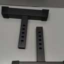 2 Stand Quiet Deadlift Barbell Elevation Stand (Black)