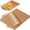 Katbite 120Pcs 8x12 inches Parchment Paper Sheets, Heavy Duty Unbleached Baking Paper, Pre-cut Parchment Paper for Baking, Air Fryer, Grilling, Steaming