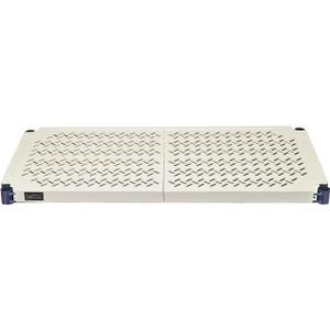 Quantum Storage Systems RP1830E Shelf, CarbonSteel/Polymer, Blue/Tan, NSF (30W x 18D)