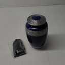 SmartChoice Adult Cremation Urn - Large Memorial Funeral Burial Urns (Adult (1 Count), Blue)