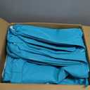14 Pcs Outdoor Patio Cushion Covers, Replaceable Waterproof Furniture Covers, Outdoor Non-Slip Covers with Zippers, Couch 3 Sizes, Covers Only, Lake Blue