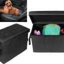 Car Back Seat Extender for Dogs up to 300lbs Car Seat Extender Back and Front Gap Filler with Storage Prevent Your Dogs from Falling Off(1 Pack)