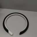 Quick Install Sporty Suede Leather Car Steering Wheel Cover with Braided Grips for All 14" to 15" Sedan Coupe SUV Pickup 14.5 to 15 inches