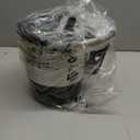 Oggi Insulated Ice Bucket, 4 Quart / 3.8 L, Stainless Steel, Black.