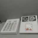 Black Modern LED Wall Sconce - 18 Inch Wall Sconces Set of Two 4000K Dimmable Crystal Sconce Wall Lighting Indoor Wall Mount Bathroom Vanity Light Fixtures for Bedroom Living Room, 12W (2-PACK (Hardwired))