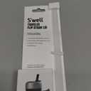 S'well Traveler Flip Straw Lid, Fits All Traveler Sizes, 18/8 Stainless Steel Lid with Straw, Flip Open for Easy Sipping On The Go, BPA Free,
