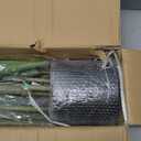 UPBUD Artificial Dracaena Tree, 6FT Large Faux Potted Plant with Real Touch Leaves & Black Tall Planter, Fake Floor Trees Lifelike Dracaena Plants for Outdoor Indoor Home Office Living Room Decor