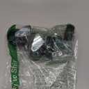 Finnhomy Stem Caster Wheels 2 Inch Heavy Duty Threaded Swivel Casters 1/4" - 20 x 2 Set of 4 for Wire Shelve Wheels P Anti-wear Smooth Casters, Black