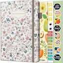 Life & Apples Daily Wellness Journal  Guided Journal & Planner for Wellbeing, Gratitude & Healthy Routines | Food & Fitness Journal, Habit Tracker, Weight Loss Diary | Undated A5 Bloom