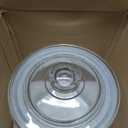 1 Gallon Glass Canister, Cookie Jar & Candy Jar with Airtight Lid, Large Food Storage Container for Buffet, Coffee & Flour, Laundry Room Storage & Pantry