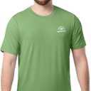 ColdPruf Men's Sunpruf Short Sleeve Performance Sun Protection UPF 30 T-Shirt (Green, M)