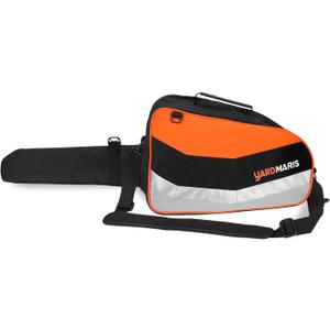YARADMARIS Chainsaw Case, Full Protective Chainsaw Storage Bag, Foldable Chainsaw Holder, Compatible with Stihl/Husqvarna 16"/18"/20" Chain saws