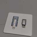 MFi Certified 256GB Flash Drive for iPhone iPad, Photo Stick for External Memory Storage, Easily Back Up and Save Photos Videos, 4 in 1 USB Memory Stick Thumb Drive for iPhone/iPad/Android/PC (Blue)