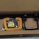 Hedge Trimmer Compatible with Milwaukee 18V Battery (Tool Only), Cordless Bush Trimmer with 1600RPM Brushless Motor, 22 Inches Steel Blade with 3/5'' Cutting Capacity (No Battery)