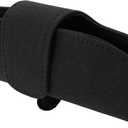 Car Sunglasses Case with Magnetic Universal Sun Visor Sunglasses Holder for Car Suede Black 20.5x7.5cm 1 Pcs