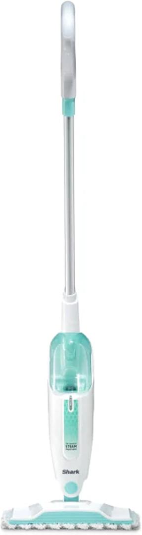 Shark Steam Mop Hard Floor Cleaner for Cleaning and Sanitizing with XL Removable Water Tank and 18-Foot Power Cord (S1000A),White