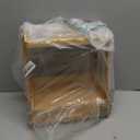 Lyellfe 2 Tier Bamboo Makeup Organizer, Bathroom Counter Organizer with Drawer, Multi-purpose Cosmetic Perfume Display Stand for Skincare, Lipstick, Jewelry, Brush, Easy Assembly