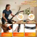 Ropeless Battle Ropes for Home Gym, Portable Cordless Weighted Battle Ropes with Storage Bag, High Calorie Burn for Men & Women, Fitness Equipment for HIIT & Low-Impact Aerobic Training